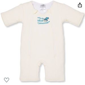 Baby Merlin's Magic Cotton Transition Swaddle Sleep Suit 6-9m beige